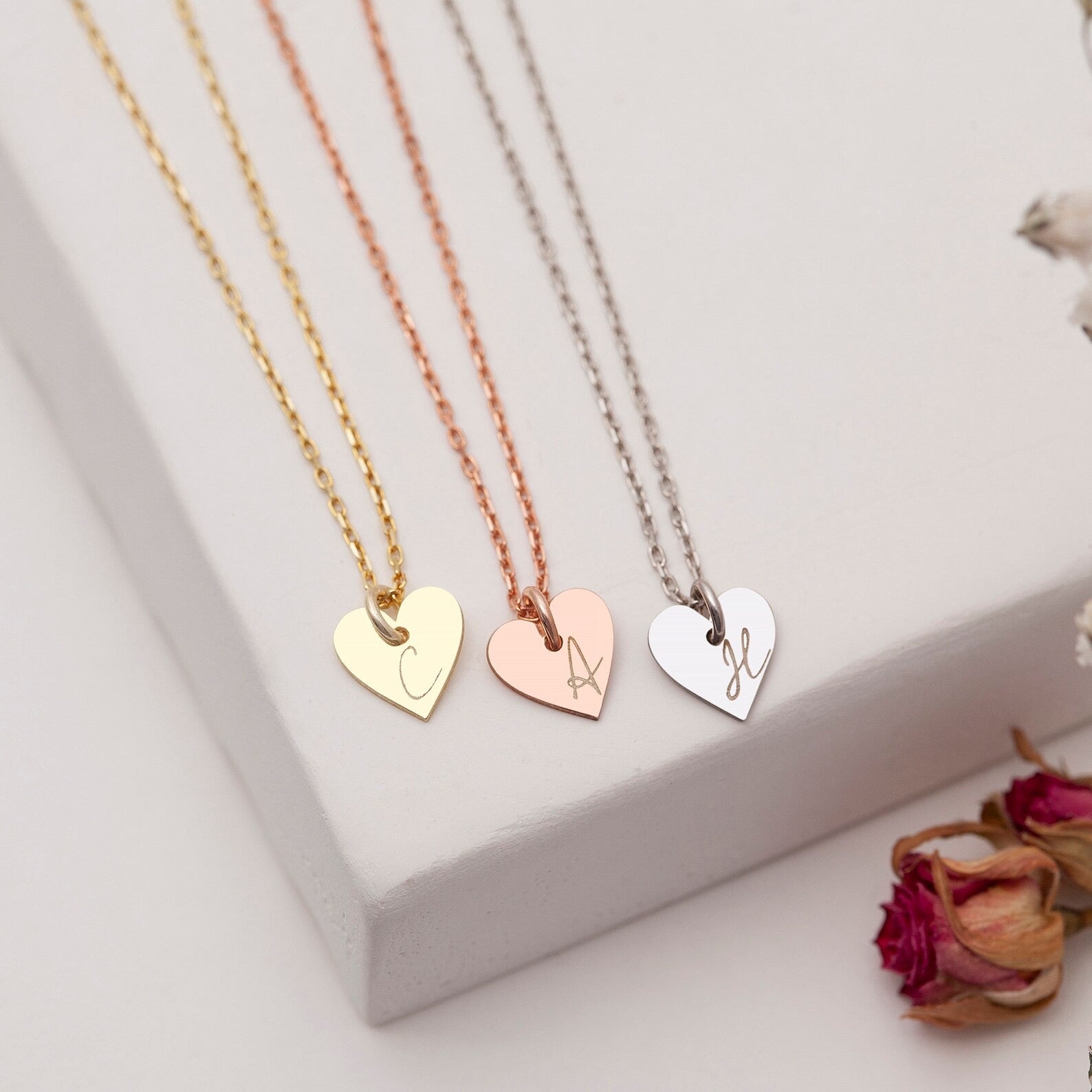 Mother and Daughter Name Necklace Set, Matching mother & daughter necklace